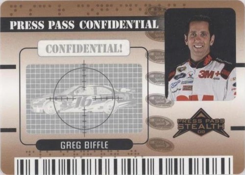 2009 Press Pass Stealth - Greg Biffle #PC 21