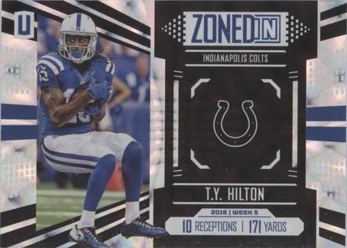 2017 Panini Unparalleled T.Y. Hilton #ZI-5