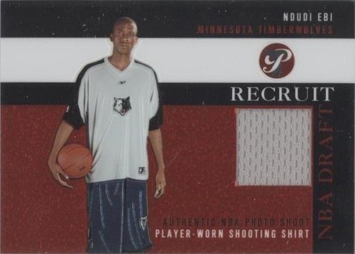 2003-04 Topps Pristine - Ndudi Ebi #PR-NE