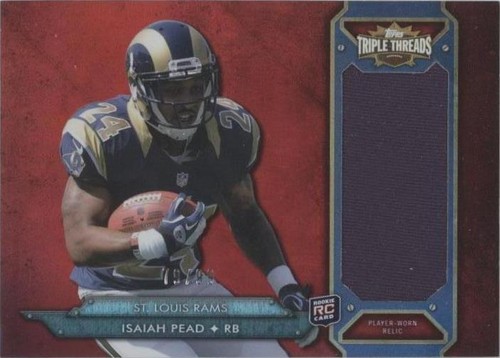 2012 Topps Triple Threads Isaiah Pead #TTRJR-20