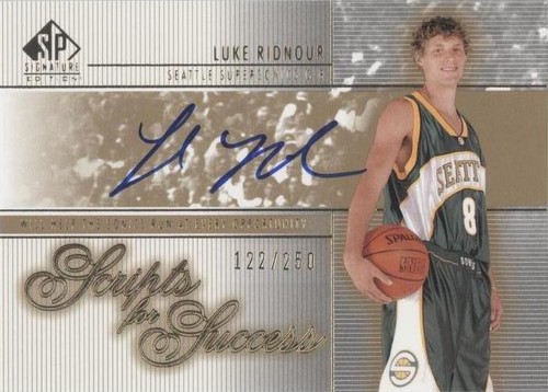 2003-04 SP Signature Edition - Luke Ridnour #SS-LR