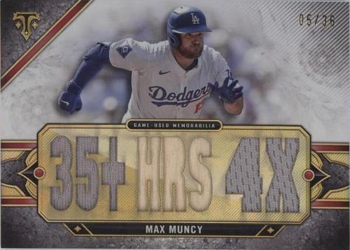 2024 Topps Triple Threads - Max Muncy #TTR-MMU2