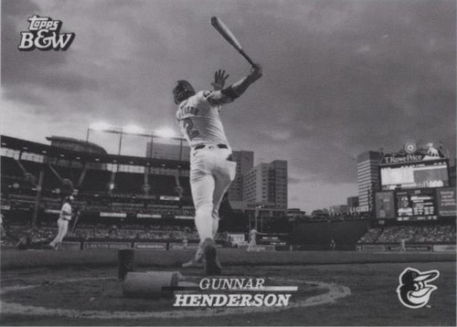 2024 Topps Museum Gunnar Henderson Silver Frame Silver On