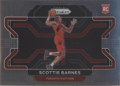 2021-22 Panini Prizm Scottie Barnes RED WHITE AND BLUE PRIZM 2021-22 Panini Prizm Scottie Barnes RED WHITE AND BLUE PRIZM