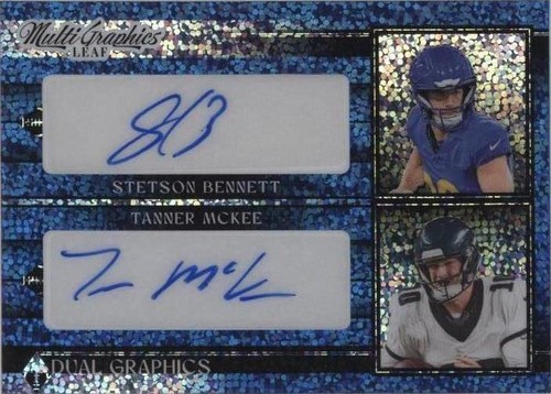 2023 Leaf Eclectic Stetson Bennett Tanner McKee #MDG-50