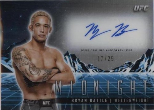 2024 Topps Midnight UFC - Bryan Battle #HS-BBE