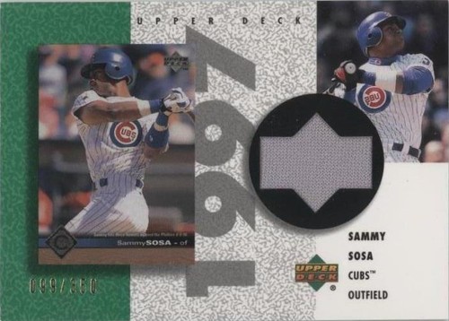 2002 Upper Deck Authentics - Sammy Sosa #R-SS