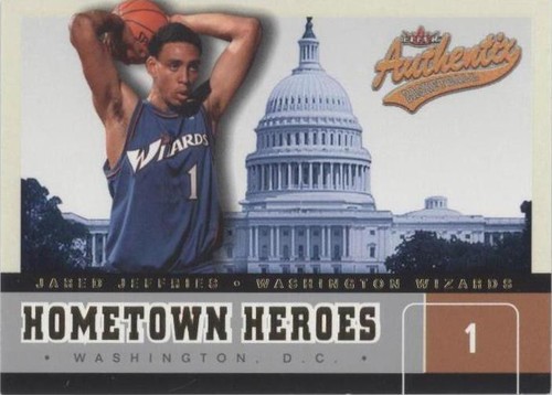 2002-03 Fleer Authentix - Jared Jeffries #7 HH