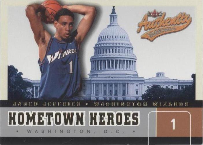 2002-03 Fleer Authentix - Jared Jeffries #7 HH