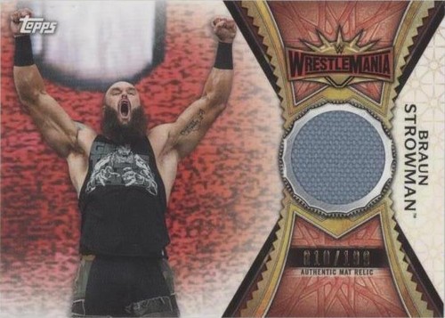 2020 Topps WWE Road to Wrestlemania - Braun Strowman #MR-BS