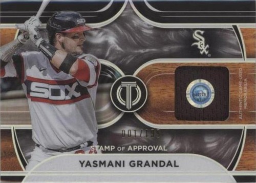 2022 Topps Tribute - Yasmani Grandal #SOA-YG