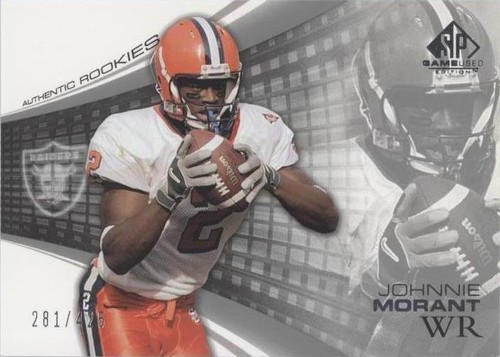 2004 SP Game Used Edition Johnnie Morant #196