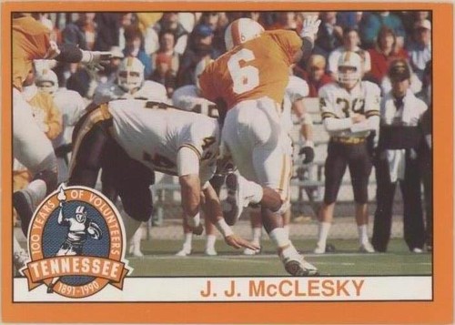 1990 100 Years of Tennessee Volunteers J.J. Mccleskey #6