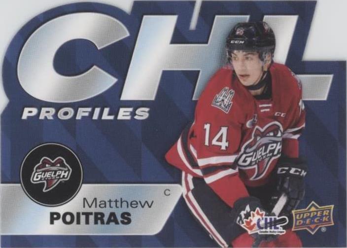 2021-22 Upper Deck CHL - Matthew Poitras #PR-11