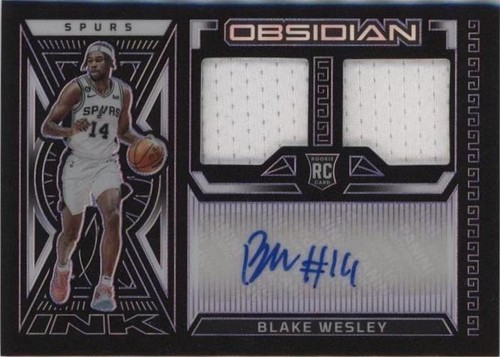 2022-23 Panini Obsidian - Blake Wesley #RJI-SBW