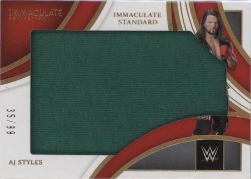 2022 Panini Immaculate Collection WWE - AJ Styles #IS-AJS