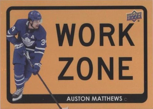 2021-22 Upper Deck Series 1 - Auston Matthews #WZ-41