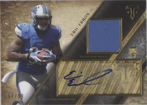 2014 Topps Triple Threads Eric Ebron #TTRAR-29
