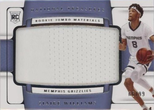 2021-22 Panini National Treasures - Ziaire Williams #RJM-ZWL