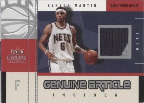 2003-04 Fleer Genuine Insider - Kenyon Martin #GA-KM