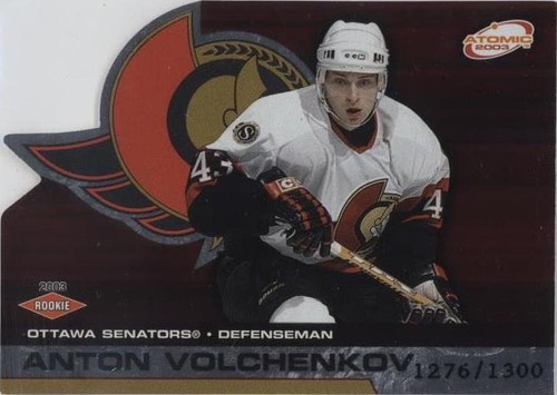 2002-03 Pacific Atomic - Anton Volchenkov #120