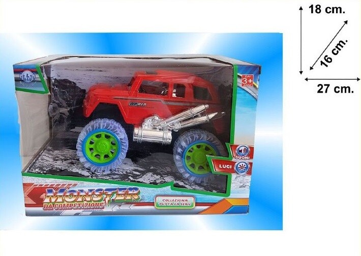 Monster Da Competizione Macchina Auto Giocattolo Gioco Bambini sar