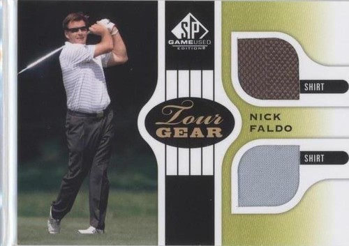 2012 SP Game Used Edition - Nick Faldo #TG NF