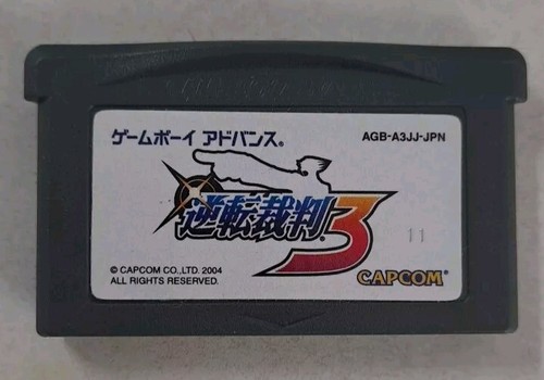 Gyakuten Saiban 3 Phoenix Wright Attorney GBA AGB-A3JJ-JPN