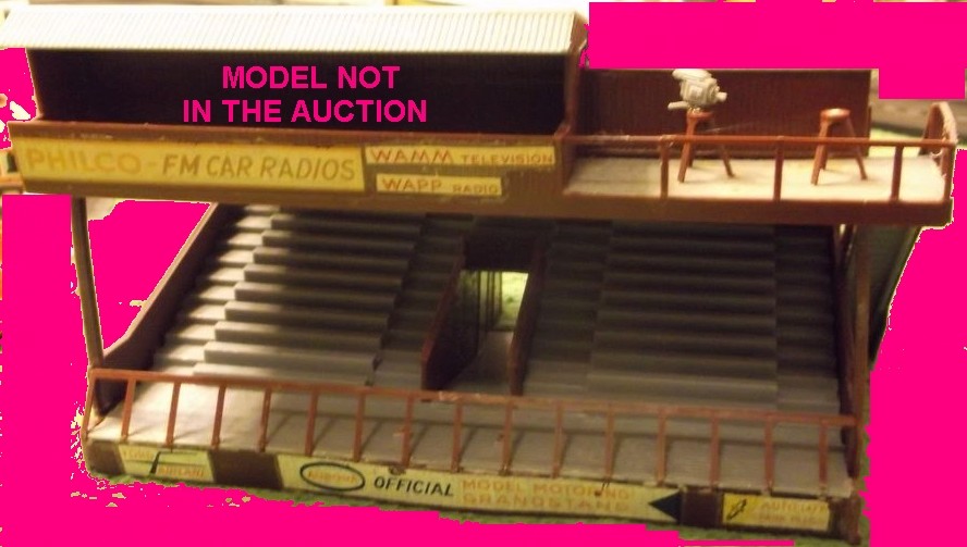 WATERSLIDE DECAL  AURORA MODEL MOTORING HO SLOT CAR RACING REPRODUCTION