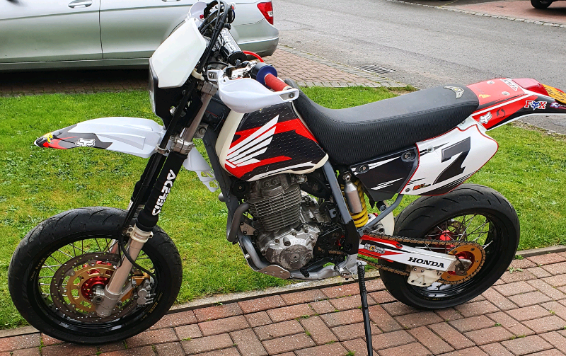 Honda xr400 motard