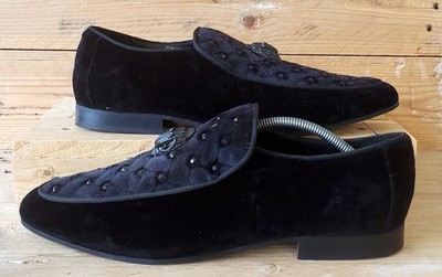 Kurt Geiger London Low Suede Shoes UK9/US9.5/EU44 5695 / 0122 Black