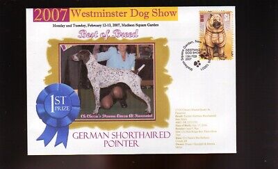 DOG SHOW BEST of BREED COV, GERMAN SHORTHAIRED