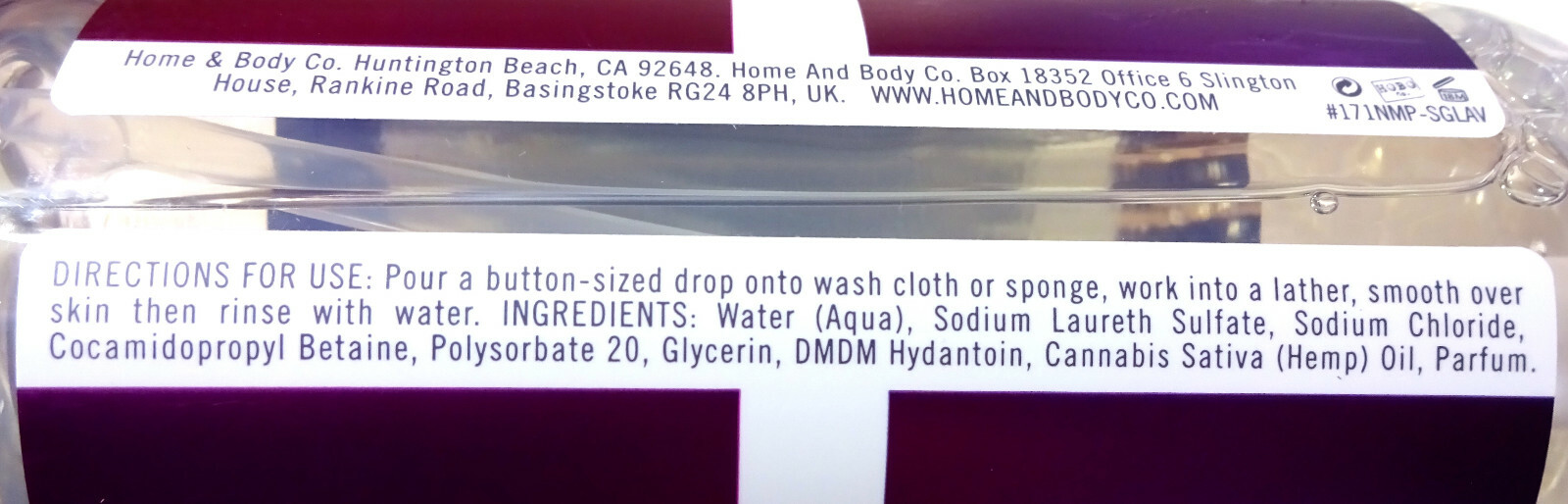 Hemp Oil BODY BUTTER w/ LAVENDER & Olive Oils + Shea Butter and BODY WASH 32 oz