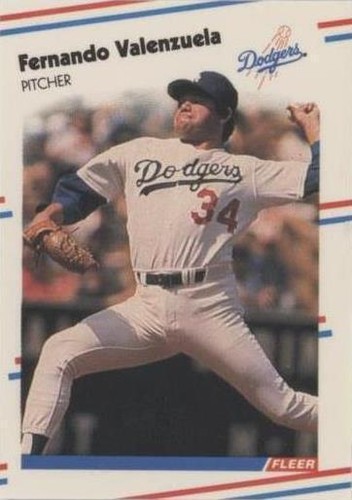 1988 Fleer Classic Miniatures - Fernando Valenzuela #86