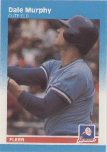 Fleer Classic Miniatures 1987 - Dale Murphy #74