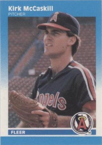 1987 Fleer Classic Miniatures - Kirk McCaskill #67