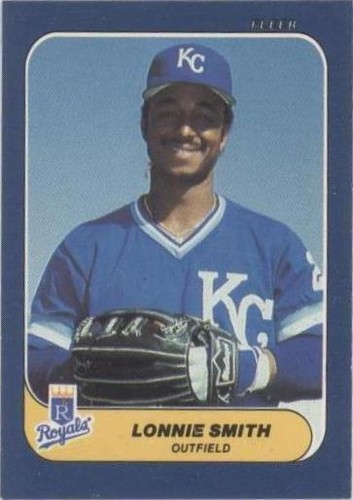 1986 Fleer Classic Miniatures - Lonnie Smith #4