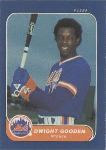 1986 Fleer Classic Miniatures - Dwight Gooden #19