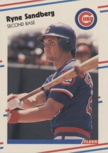 1988 Fleer Classic Miniatures - Ryne Sandberg #70