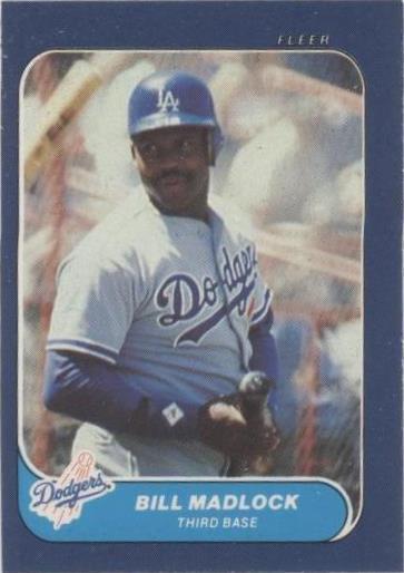 1986 Fleer классические миниатюры - Билл Мэдлок #29