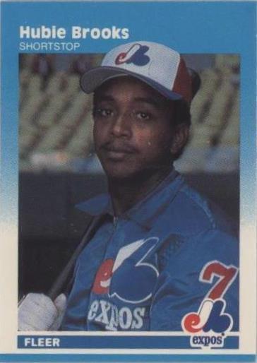Fleer Classic Miniatures 1987 - Hubie Brooks #14