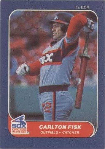 1986 Fleer Classic Miniatures - Carlton Fisk #43