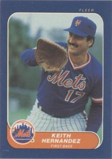 1986 Fleer классические миниатюры - Кит Эрнандес #20