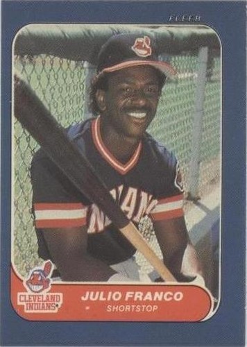 1986 Fleer Classic Miniatures - Julio Franco #115