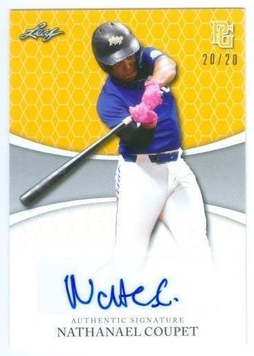 2022 Leaf Perfect Game National Showcase - Nathanael Coupet #BA-NC1