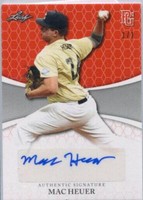 2022 Leaf Perfect Game National Showcase - Mac Heuer #BA-MH1