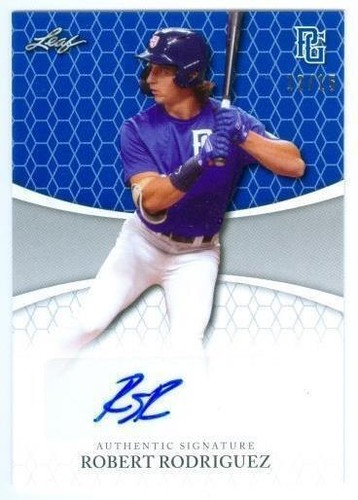 2022 Leaf Perfect Game National Showcase - Robert Rodriguez #BA-RR2