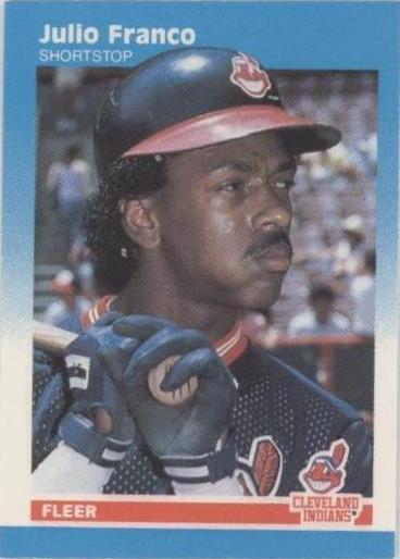 Fleer Classic Miniatures 1987 - Julio Franco #39