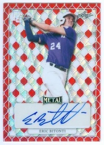 2022 Leaf Perfect Game National Showcase - Eric Bitonti #MA-EB1