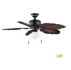 Hampton Bay Ceiling Fan 5 Blades Light Kit Compatible Reversible